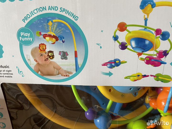 Мобиль на кроватку с проектором