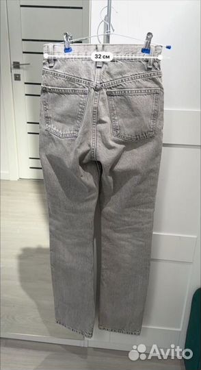 Джинсы Zara 32 серые