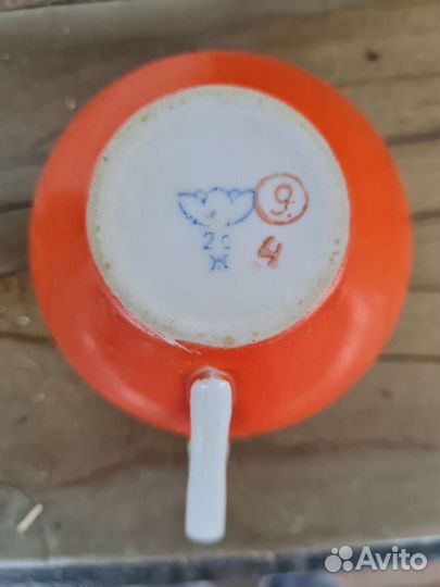 Сервиз чайно-кофейный раритет к 50-летию революции