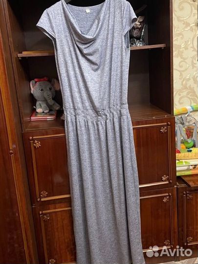 Платье в пол размер 52 54