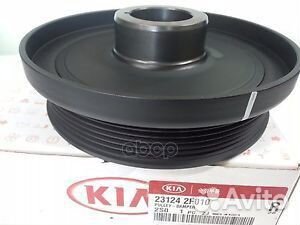 Шкив коленвалаorg 231242F010 Hyundai-KIA