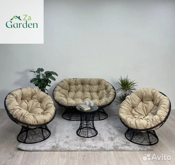 Набор мебели Мамасан из ротанга