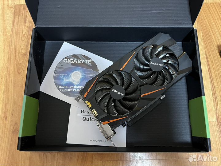 Видеокарта gtx 1060 windforce 3gb gigabyte