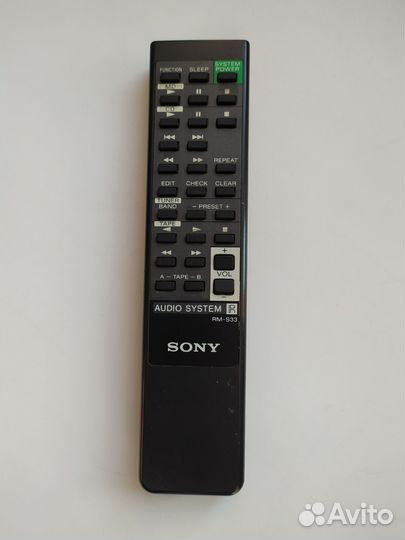 Пульт ду sony rm-s33