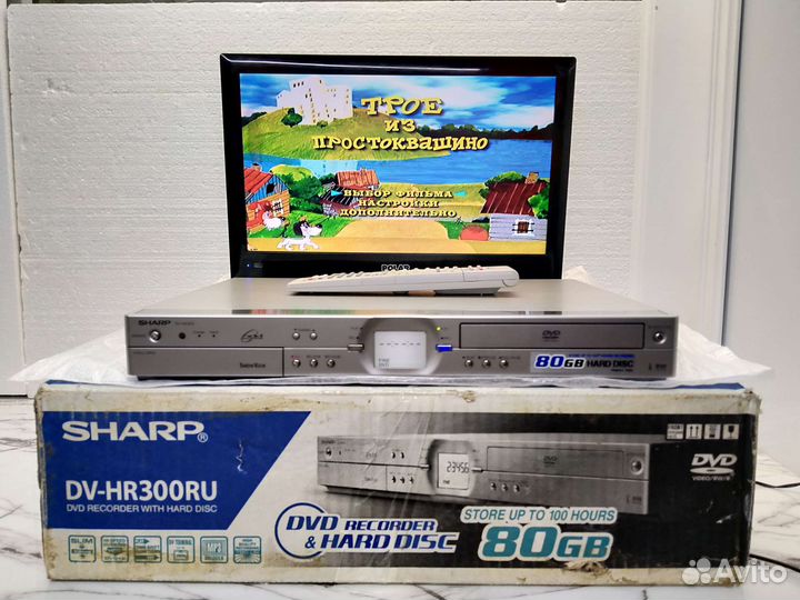 Рекордер Sharp DV-HR 300 RU DVD+HDD
