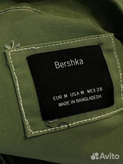 Стильная парка/куртка bershka, размер М