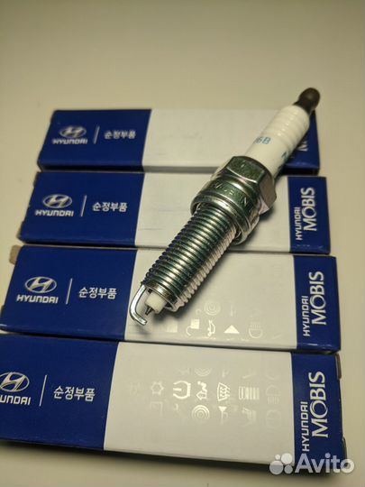 Свечи зажигания иридиевые KIA / Hyundai (4 шт.)