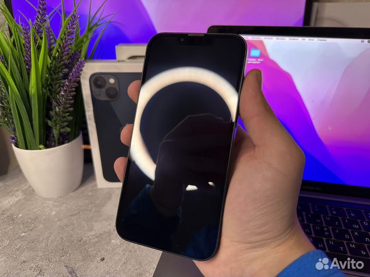 iPhone 13 128gb 100 акб Как Новый (Sim + Esim)