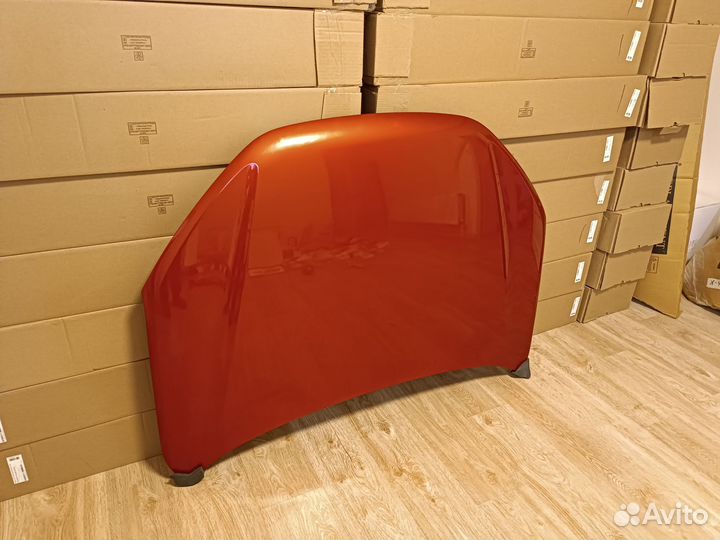 Капот Лада Гранта фл цвет красный (195)