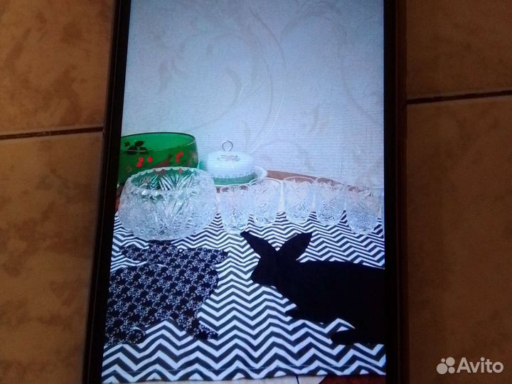 Хрусталь, салатник и 6стопок