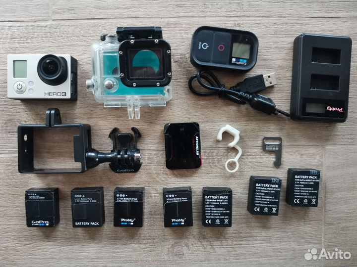 Экшн камера gopro hero 3 black