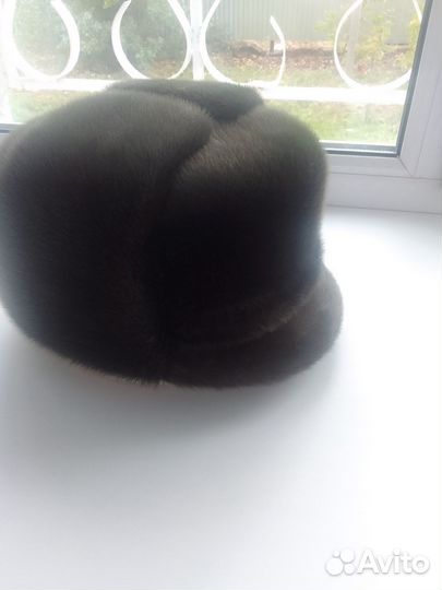 Мужская шапка из меха нерпы