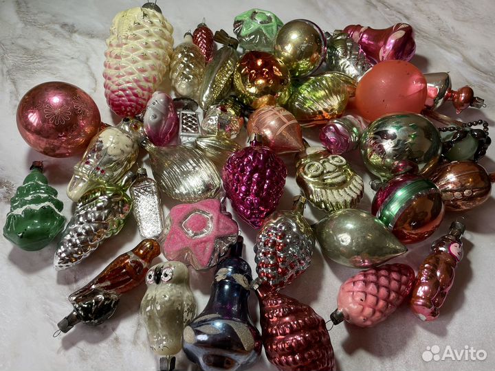 Елочные игрушки СССР
