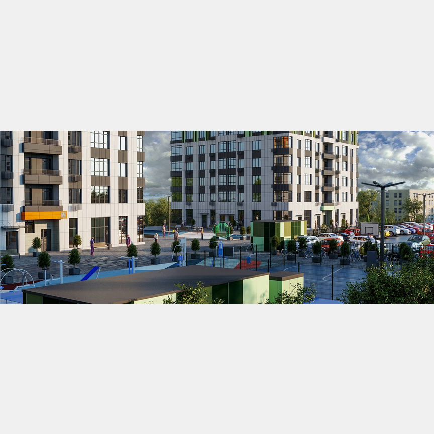 Квартира-студия, 29,4 м², 4/23 эт.