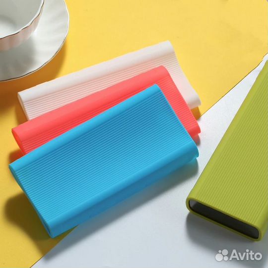 Силиконовый чехол для Xiaomi Mi Power Bank 3 20000