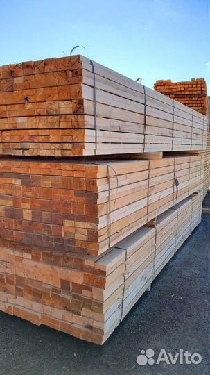 Брус из сосны 150х200х6000мм, 1-2 сорт