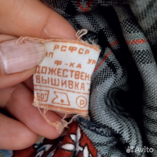 Платье винтаж прованс шерсть