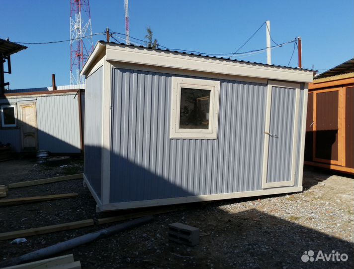 Бытовка новая утепленная 4х2,3м