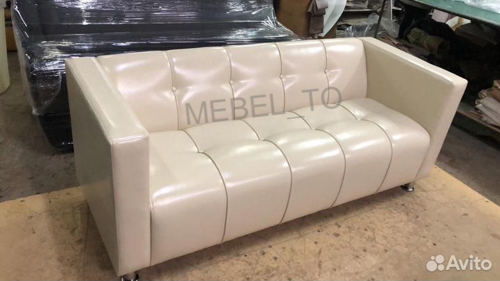 Диван Кожаный, диван офисный Татарск