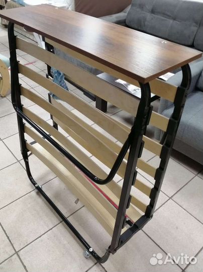 Раскладушка с матрасом