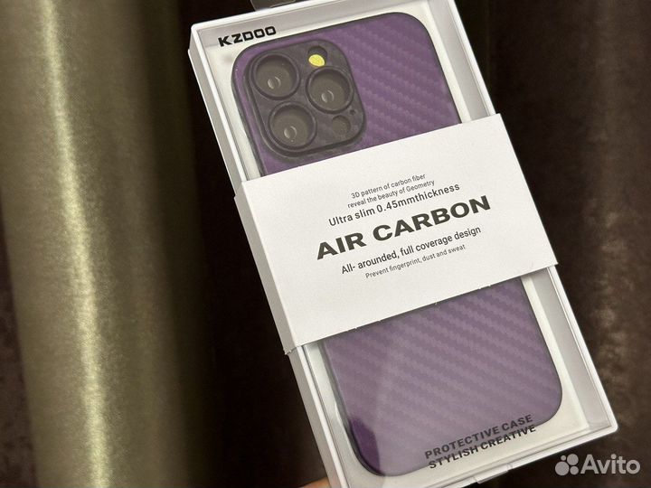 Чехол air carbon на iPhone 13/14pro/pro max