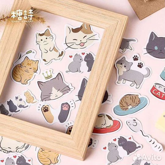 Стикеры с котиками (3 упаковки)