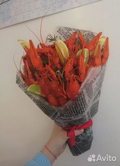 Мужской Букет (Раки, Морепродукты)