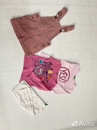 Вещи пакетом на девочку 90-100 см