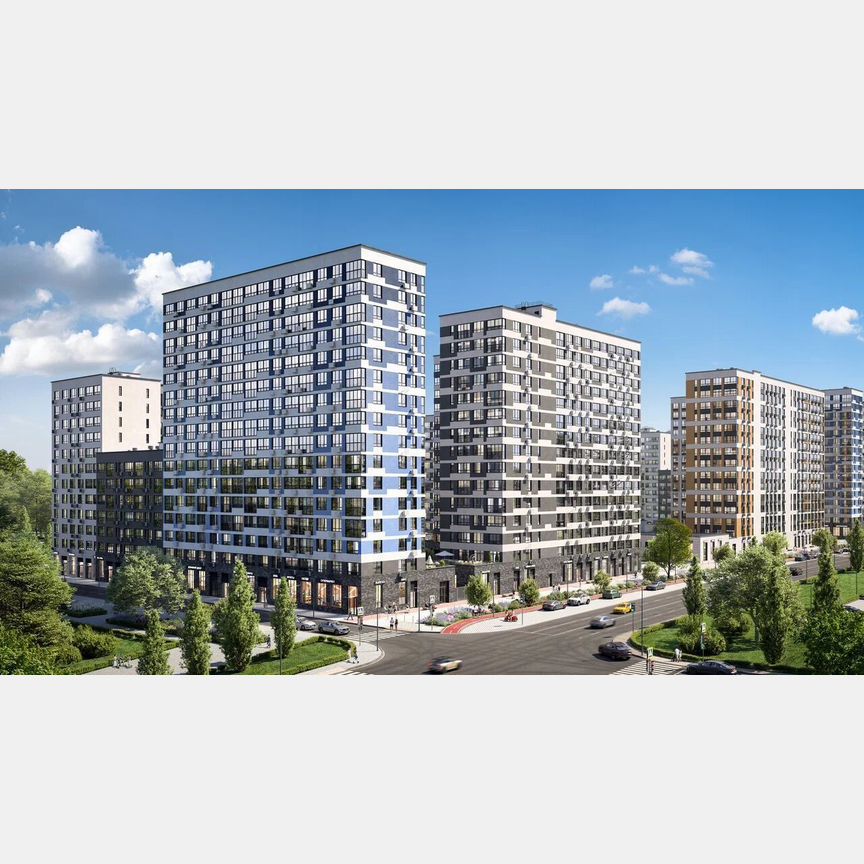 3-к. квартира, 52,8 м², 15/15 эт.