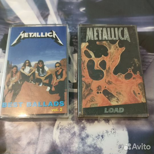 Metallica Load & Best Ballads vol 2 кассеты