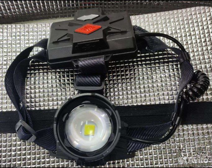 Налобный фонарь светодиодный и аккумуляторный