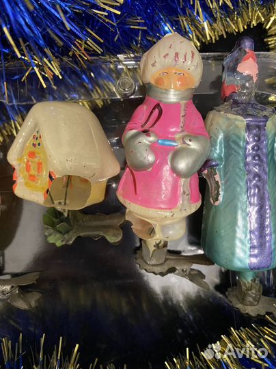 Елочные игрушки СССР