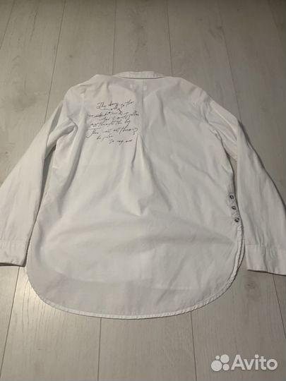 Рубашка с принтом для девочки