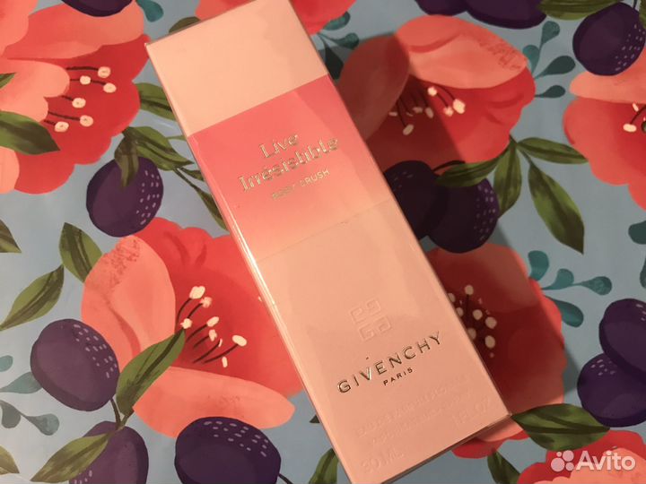 Givenchy Live irresistible rosy crush парфюм