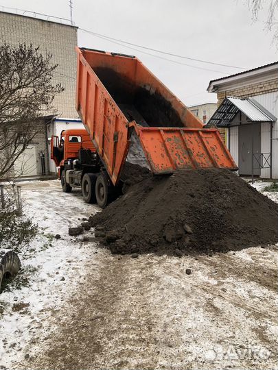 Чистка вывозка снега, погрузка в свой самосвал