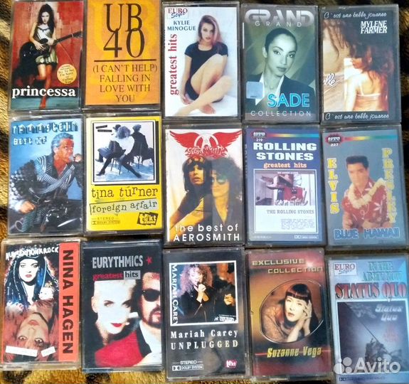 Аудиокассеты - Зарубежка,музыка к фильмам.(список)