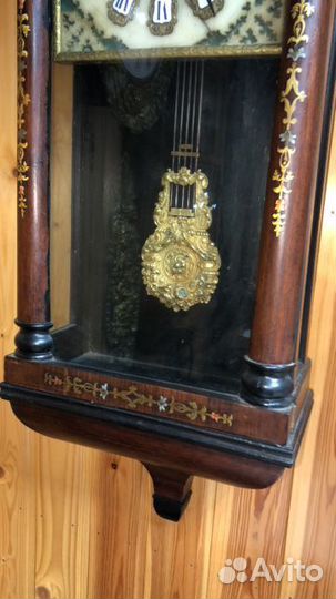 Часы настенные. 1855г. Vincenti et cie. Клеймо