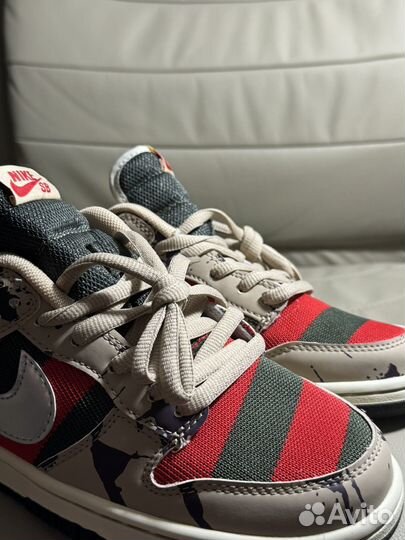 Nike dank Low Freddy Kruger мужские