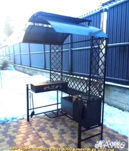 Мангал кованный