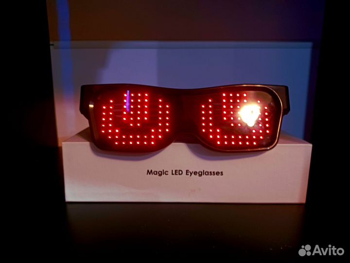 Очки Magic LED Eyeglasses + Микрофон в подарок