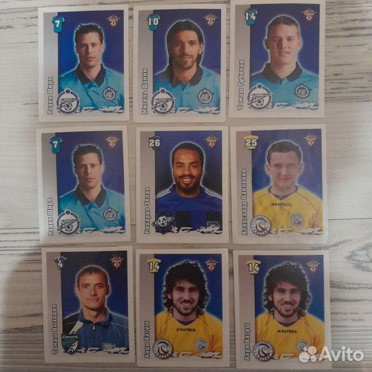 Чемпионат России по футболу 2010 наклейки