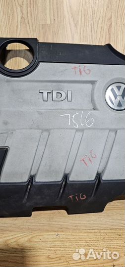 Накладка двигателя volkswagen Tiguan 1 CBB