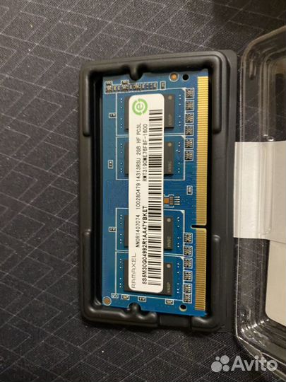 Оперативная память ddr3 2GB для ноутбука