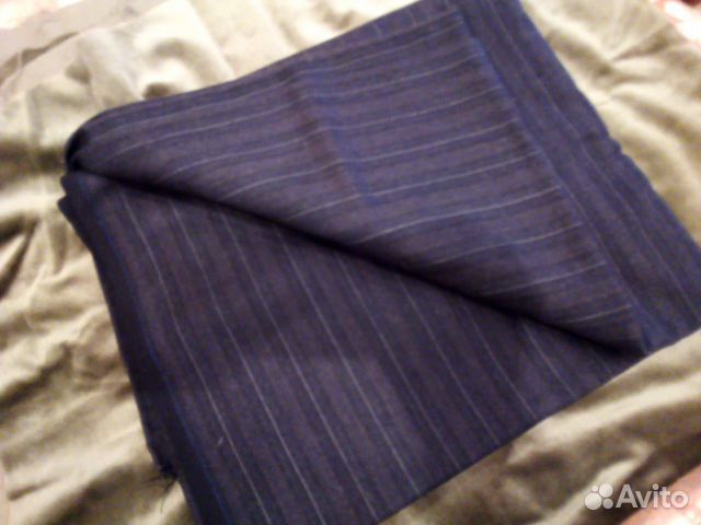 Отрез ткани ч/ш с лавсаном из СССР