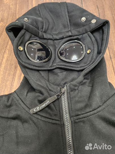 Зип худи на флисе CP Company р. L-XL