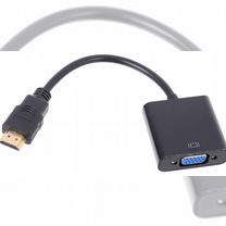 Переходник hdmi в vga, RCA, новый