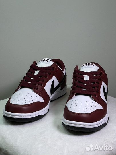 Кроссовки Nike Dunk Low Dark Team Red Black