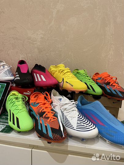 Бутсы Оригинал с Европы Adidas,Nike,Puma,Nb