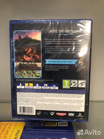 PS4 PS5 Minecraft Legends Deluxe Edition 2023 FR c