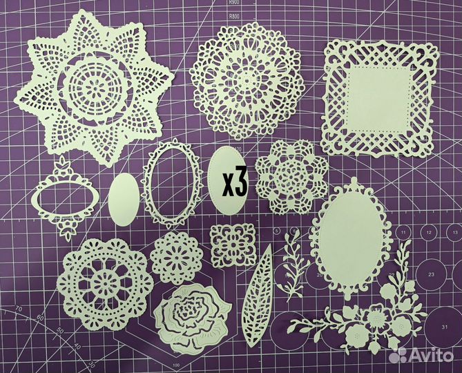 Набор вырубки для скрапбукинга